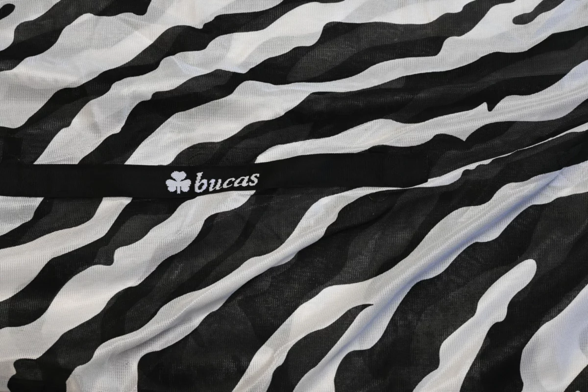 Couverture anti-mouches Bucas Buzz-Off Zebra Full Neck – Image 2