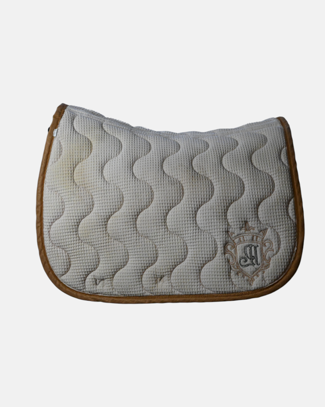 Pénélope Leprevost - Tapis de selle point sellier classique Marron – Image 2