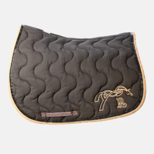 Pénélope Leprevost - Tapis de selle point sellier classique Marron