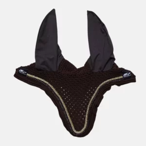 Anna Scarpati - Bonnet Court Zueg Marron Foncé doré