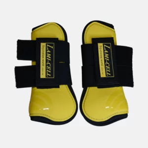 Lami-cell - Guêtre et protège boulet jaune