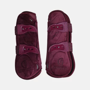 Kentucky - Guêtre Bamboo Élastique Velvet Bordeaux