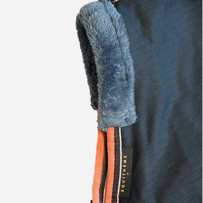 Equithème - Couverture Equithème Tyrex 600D 300g marine rose – Image 3