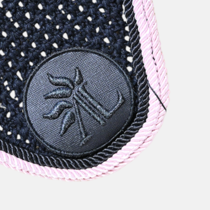 Alexandra Ledermann - Mesh Noir 3 Cordes Rose Perle & Noir – Image 2