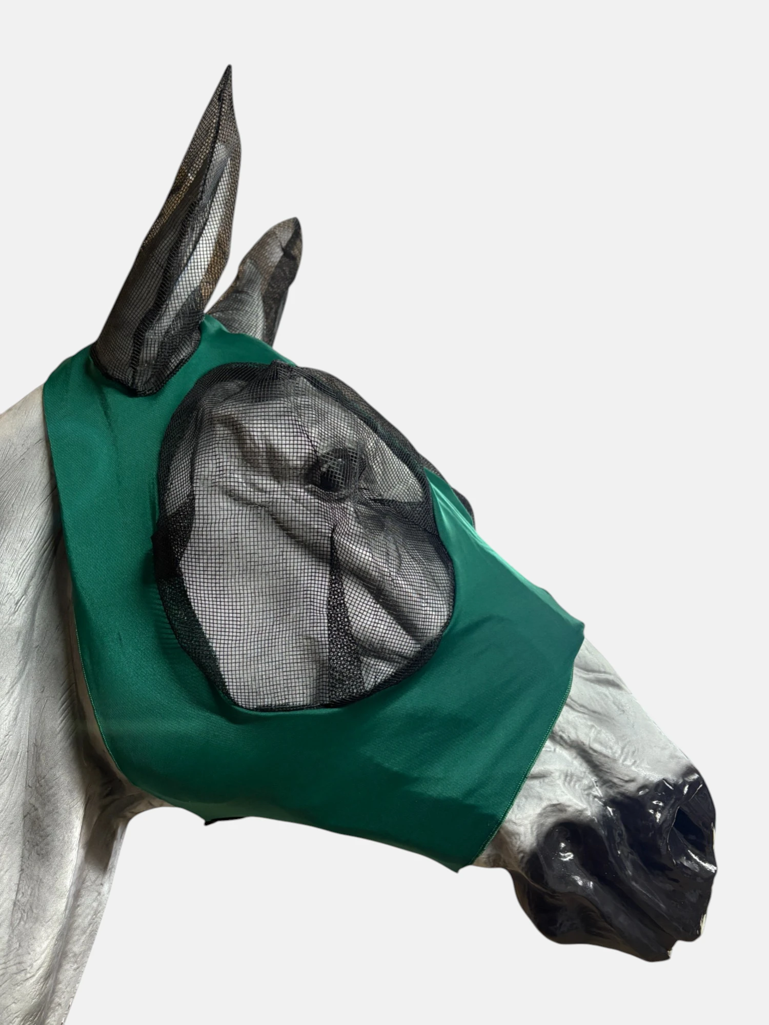 Masque anti-mouches Stretch Bug Eye Saver avec oreilles - Hunter/Noir