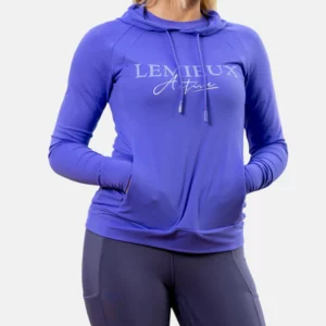 Lemieux - Sweat à capuche Luxe Bluebell
