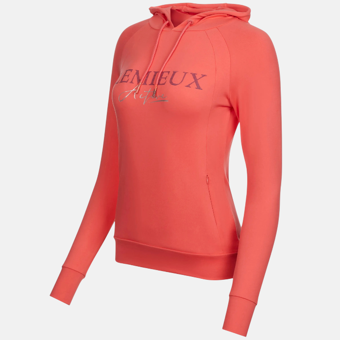 Lemieux - Sweat à capuche Luxe Papaya
