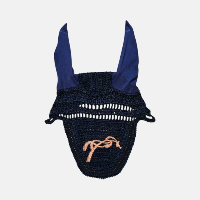 Pénélope Leprevost - Bonnet Point sellier bleu marine