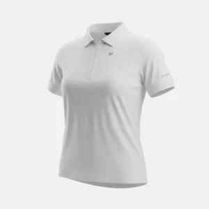 Horse pilot - Polo manches courtes d'équitation Aeromesh blanc