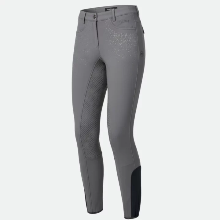 Pikeur - Pantalon Elina Gripp  gris paillette