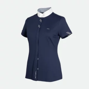 Animo - Polo Paku de concours manche courtes marine