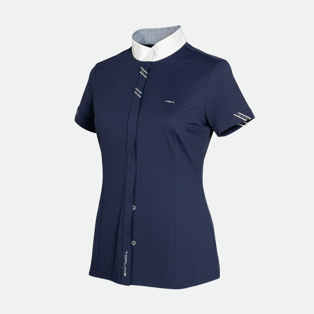 Animo - Polo Paku de concours manche courtes marine