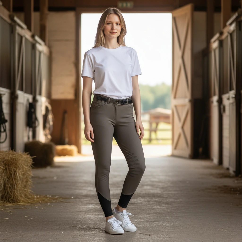 Equithème - Pantalon Joséphine Taupe – Image 5
