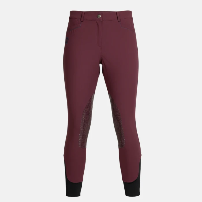 Jump'in - Pantalon d’équitation dame super X prune