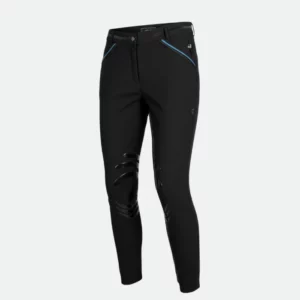 Flag & Cup - Pantalon Arola Noir liseré bleu