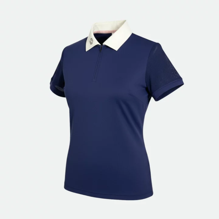Samshield - Polo de concours Celie marine