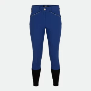 Jump'in - Pantalon  bleu électrique strass