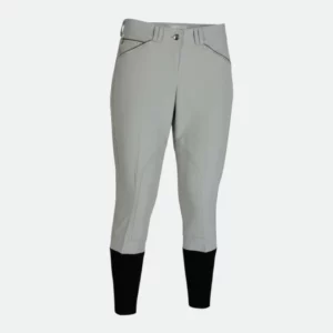 Jump'in - Pantalon gris clair strass