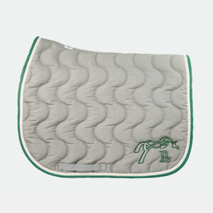 Pénélope Store – Tapis De Cso Point Sellier Classique Gris / Vert