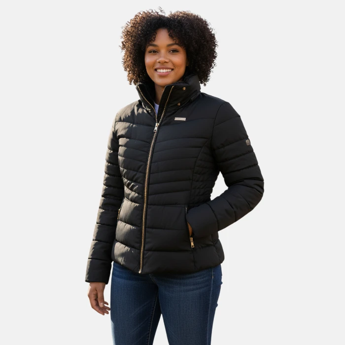 Alexandra Ledermann - Doudoune Noir – Image 2