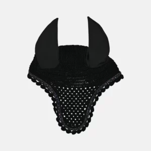 Ju&Pa - Bonnet long personnalisé noir pailettes