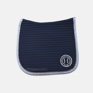 Harcour - Tapis Karembar Dressage Bleu Marine et ciel