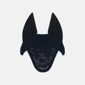 Cavalleria Toscana – Bonnet Lightweight Crochet Bleu Marine