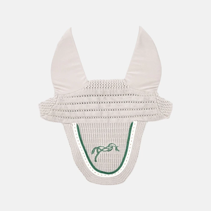 Pénélope Leprevost - Bonnet Point Sellier Gris / Vert