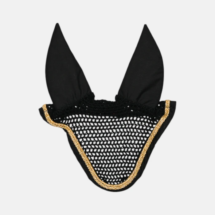 Rg Italy – Bonnet En Coton Égyptien Personnalisé Marine / Or