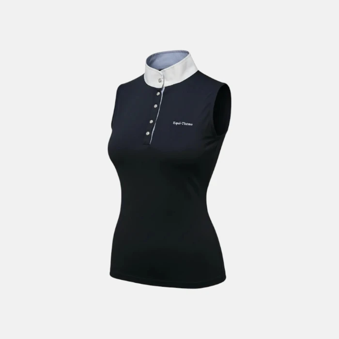 Equithème - Polo de concours mesh sans manche
