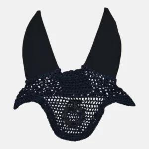 Cavalleria Toscana – Bonnet Lightweight Crochet Bleu Marine