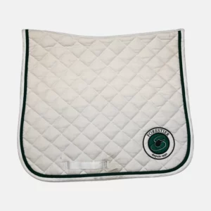Forestier Sellier – Tapis De Dressage Diamond Short Blanc