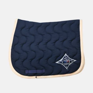 Jump’In – Tapis De Cso Jumpad Écusson Losange Marine, beige