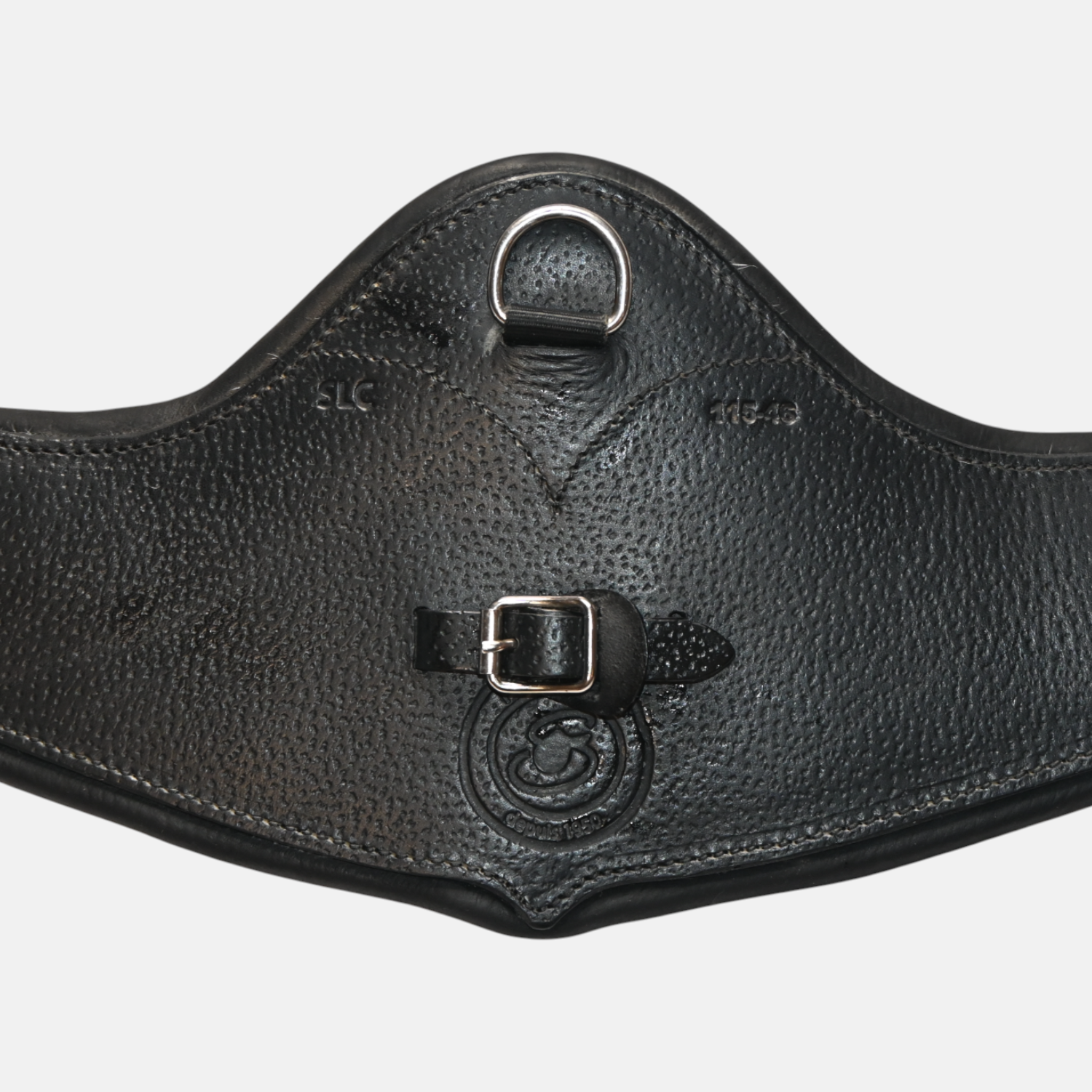 Forestier Sellier – Sangle Longue Confort Sans Cache Mousqueton Noir – Image 2