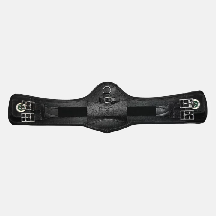 Forestier Sellier – Sangle Courte Confort Mousqueton Noir