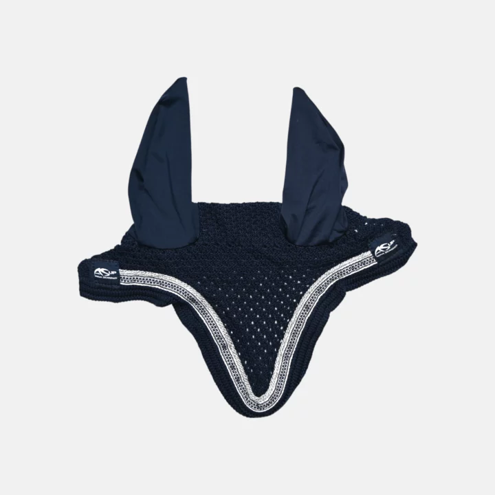 Anna Scarpati – Bonnet Court Zueg Bleu Marine Argent