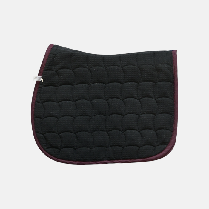 Harcour – Tapis De Dressage Soly Noir/Prune – Image 4