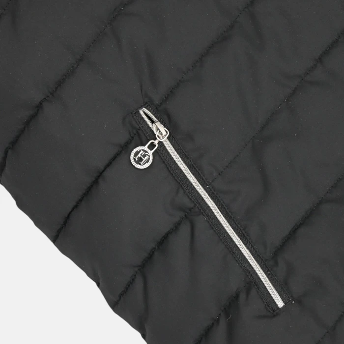 Harcour - Veste longue sans manches Boliva Noir – Image 4