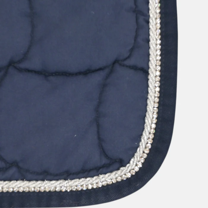 Anna Scarpati - Tapis De Cso Quadro strass personnalisé Bleu Marine – Image 3