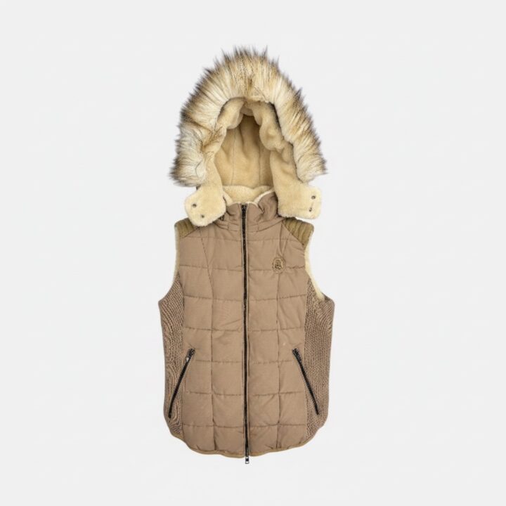 Pénélope Leprevost - Doudoune Roger Sans Manches Beige