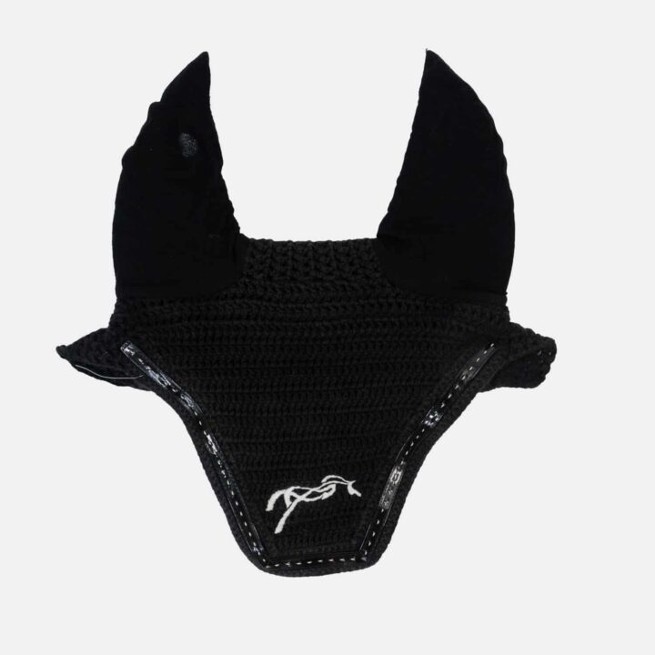 Pénélope Store – Bonnet Point Sellier Fly Coton Noir