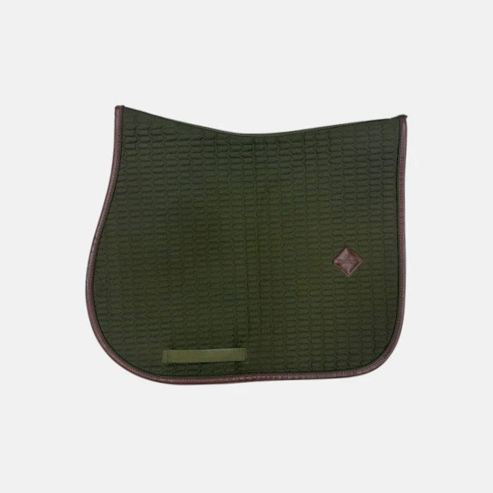 Kentucky Horsewear – Tapis De CSO Color Edition Leather Vert Olive