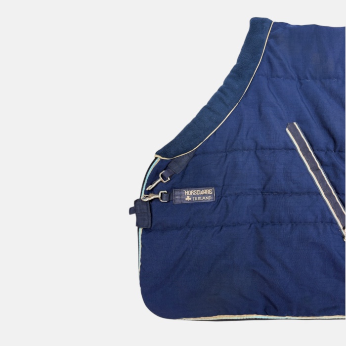 Horseware - Couverture d'écurie Rambo Cosy 400g Marine – Image 2