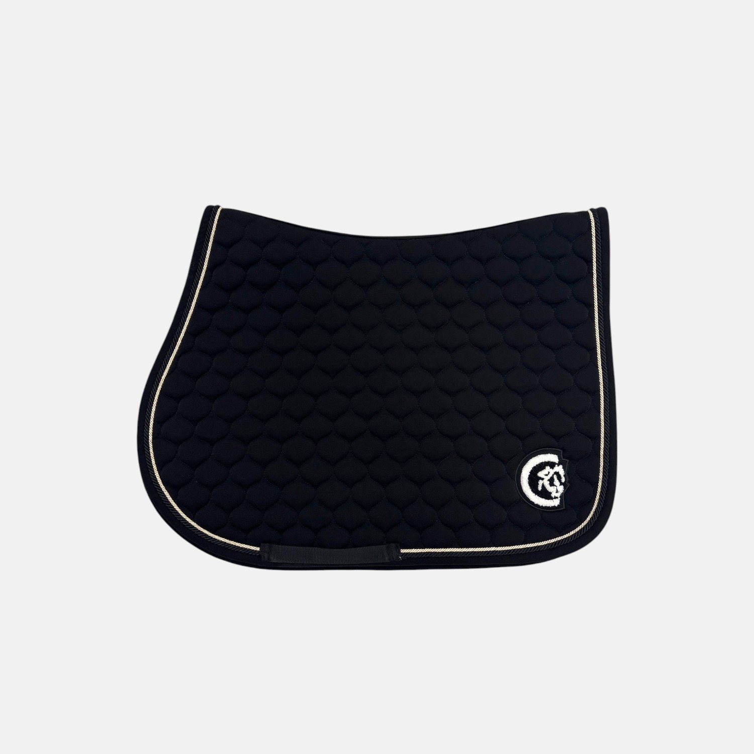 Kentucky Horsewear - Tapis de Selle Onion Quilt 3D Logo de Saut Noir