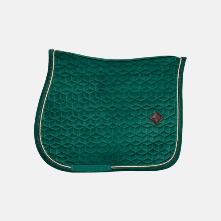 Kentucky Horsewear - Tapis de CSO Velvet Vert