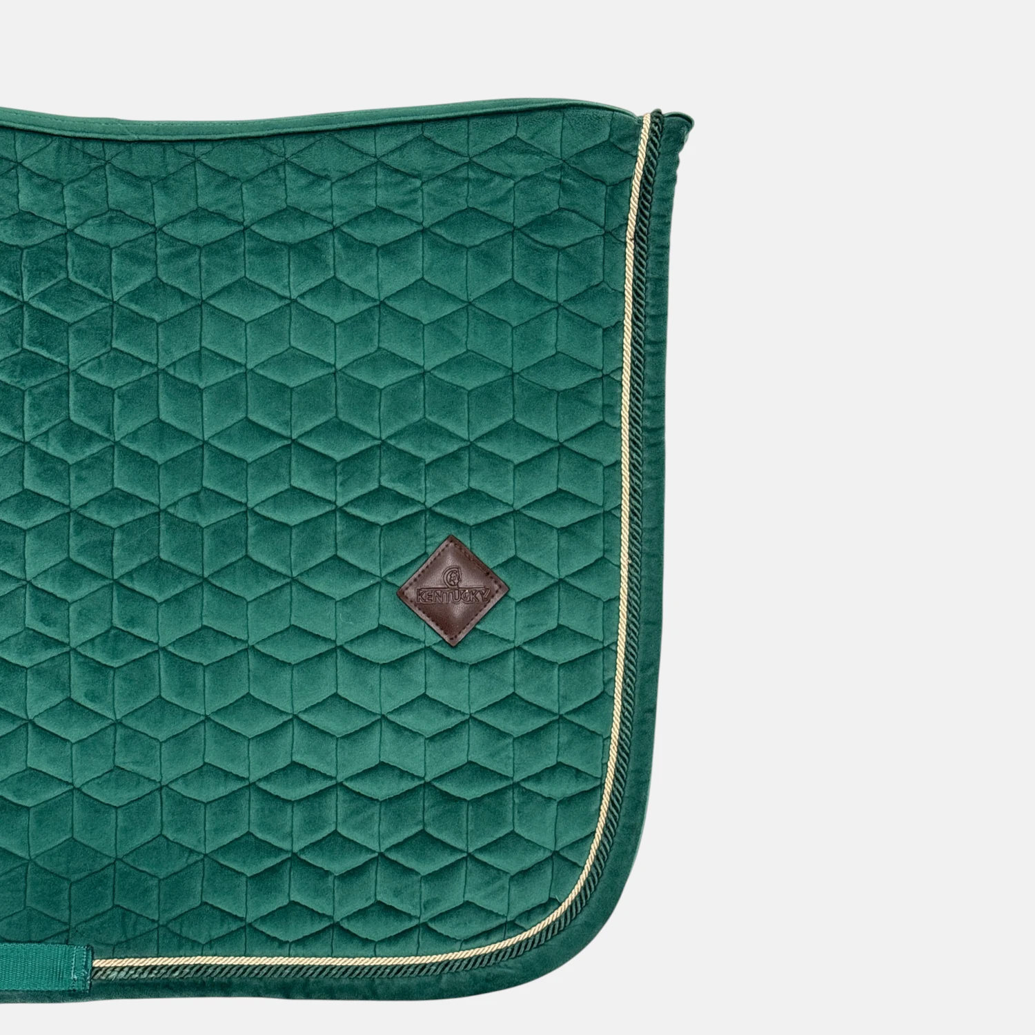 Kentucky Horsewear - Tapis de CSO Velvet Vert – Image 3
