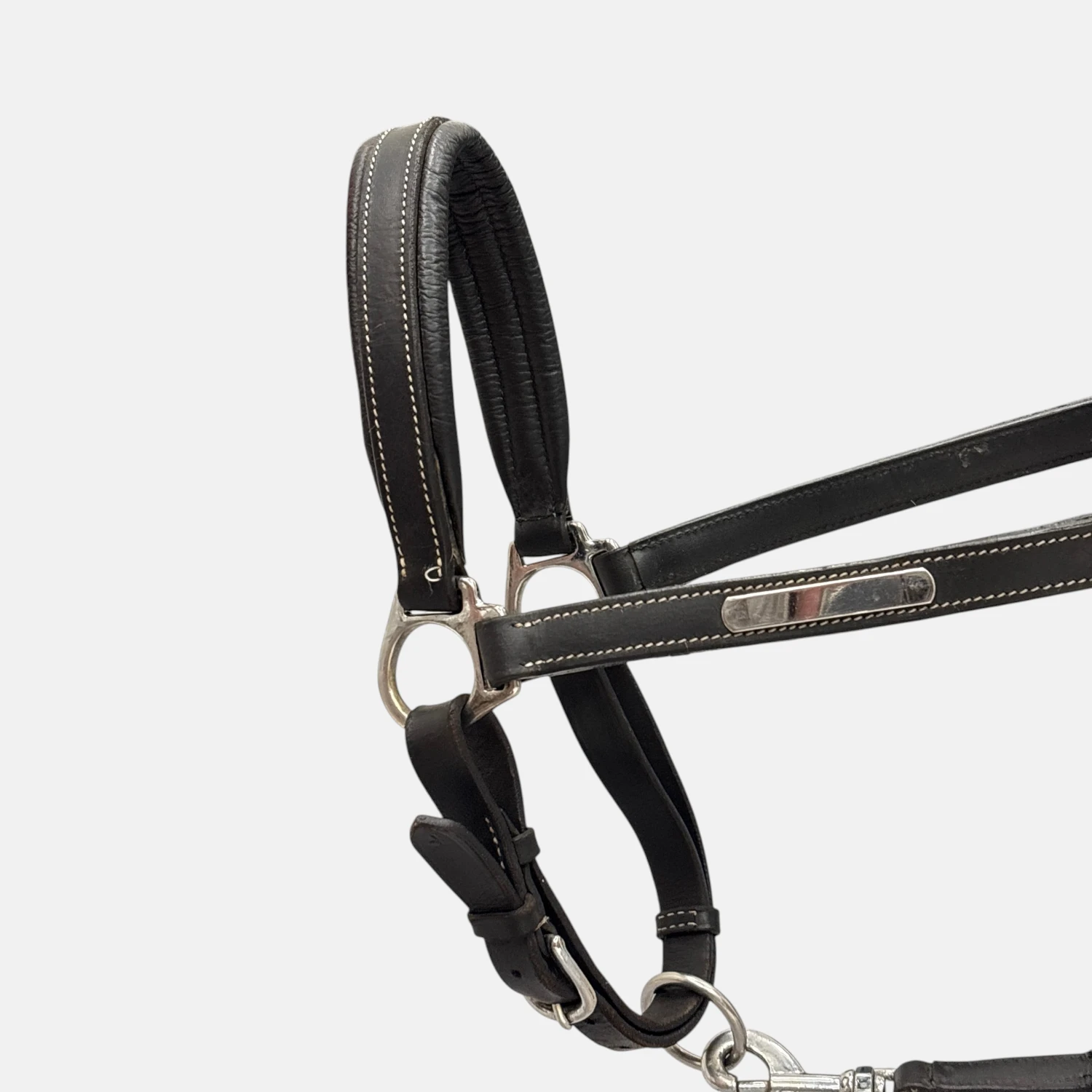 Norton - Licol cuir grooming noir – Image 2