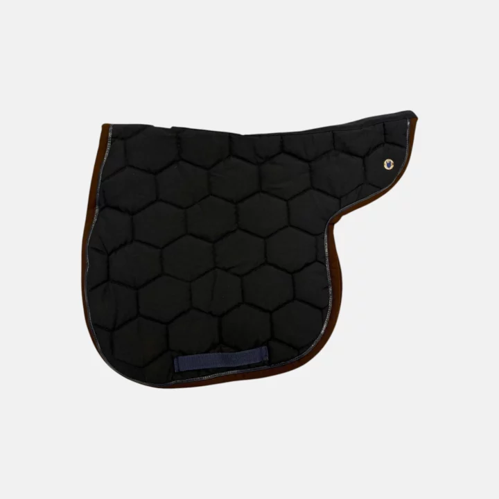 Equi'idées - Tapis de Hunter Marine Et Chocolat