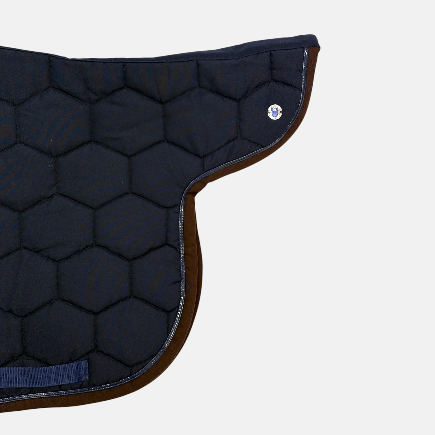 Equi'idées - Tapis de Hunter Marine Et Chocolat – Image 3