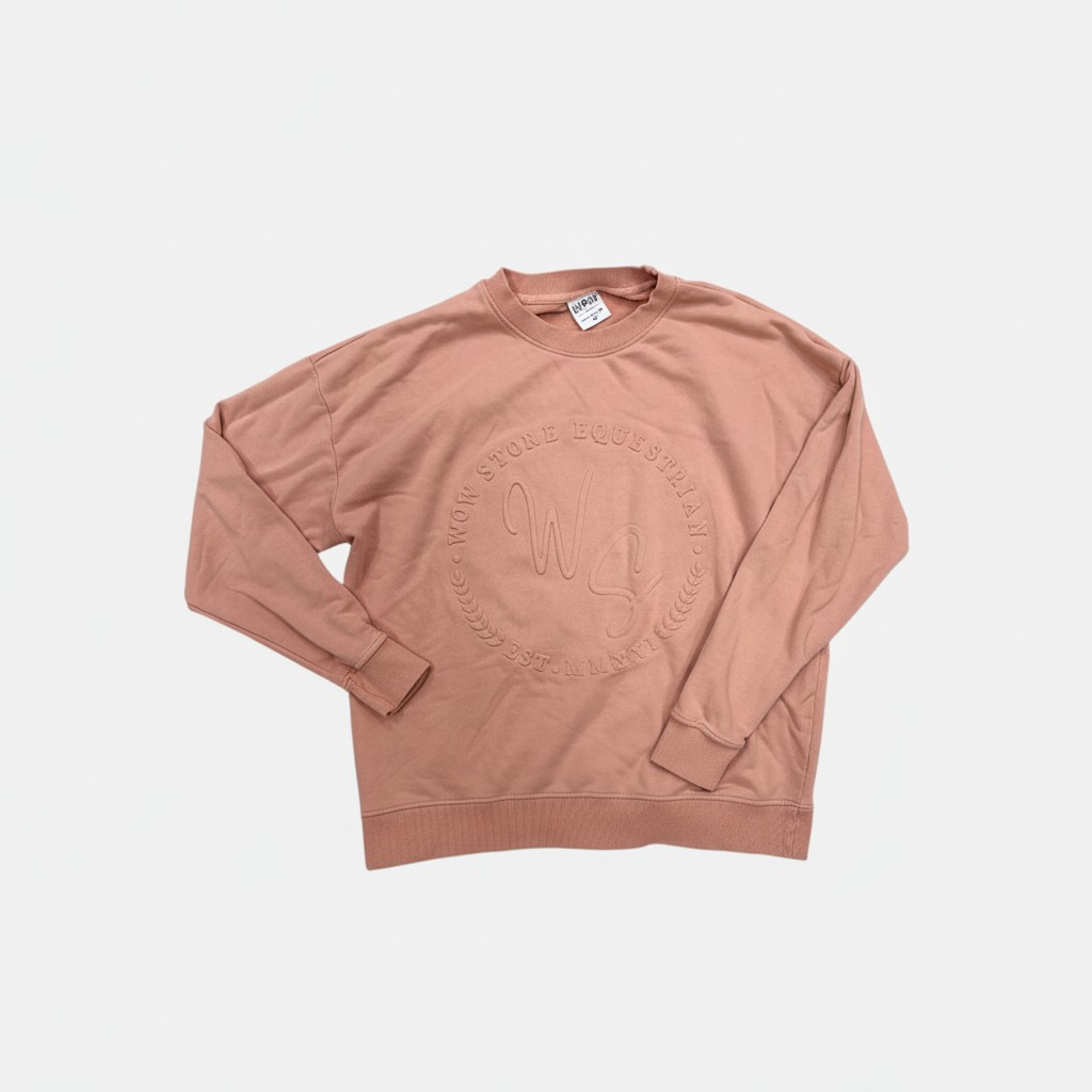 Wow Store - Sweat CHARLY Rose Pâle